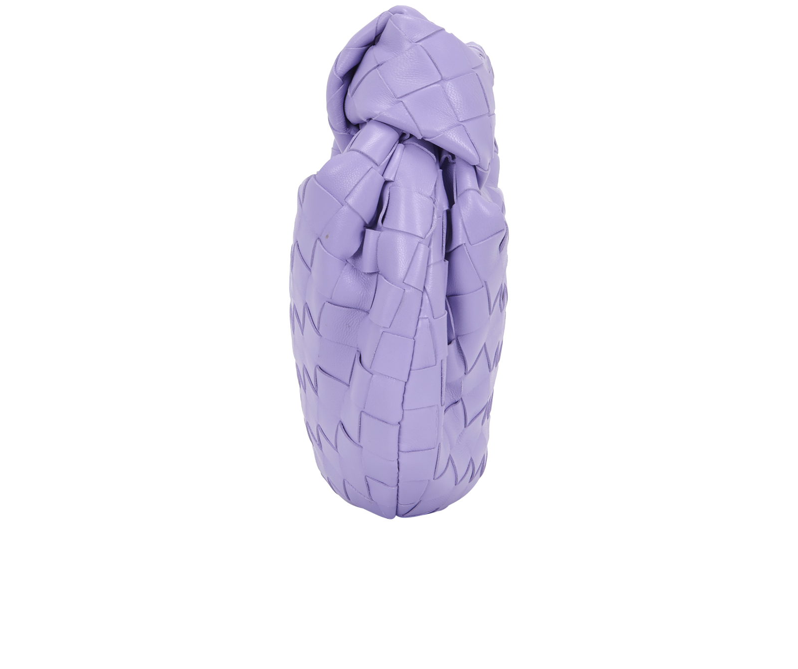 Intrecciato Mini Jodie, &pound;750, Handbags, Purple, Leather, Side view